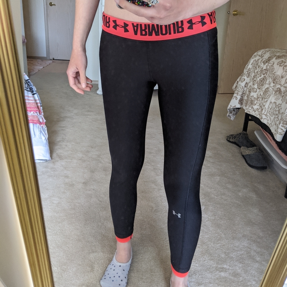 Under armour workout leggings!